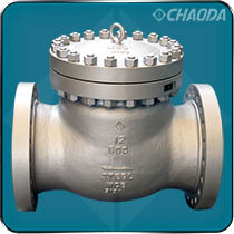 美標(biāo)鑄鋼旋啟式止回閥