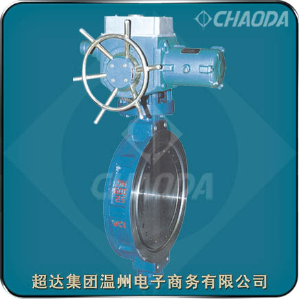 對(duì)夾連接三偏心多層次金屬密封蝶閥