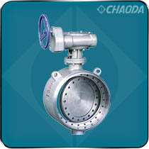 Class150對焊連接三偏心多層次金屬硬密封蝶閥