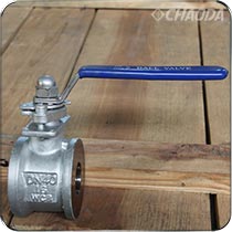 小口徑對夾式球閥