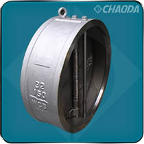 H76型對(duì)夾雙瓣旋啟式止回閥